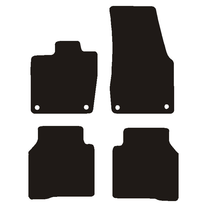 Diamond velourmattor VW ID.7 2023-