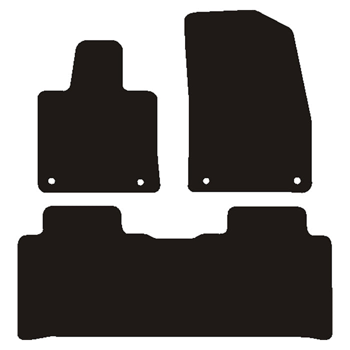 Diamond velourmattor Xpeng G6 2023-