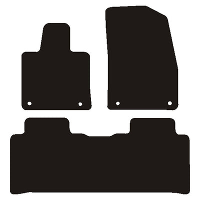 Diamond velourmattor Xpeng G6 2023-