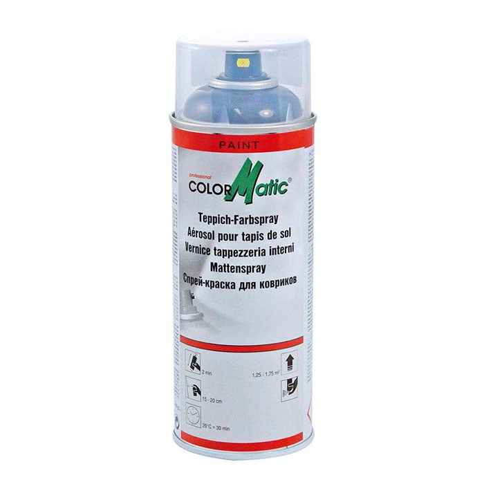 ColorMatic Textilspray svart till golvmattor 400ml.
