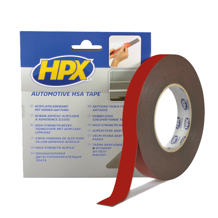 HPX dubbelhäftande tejp 9mm x 10m