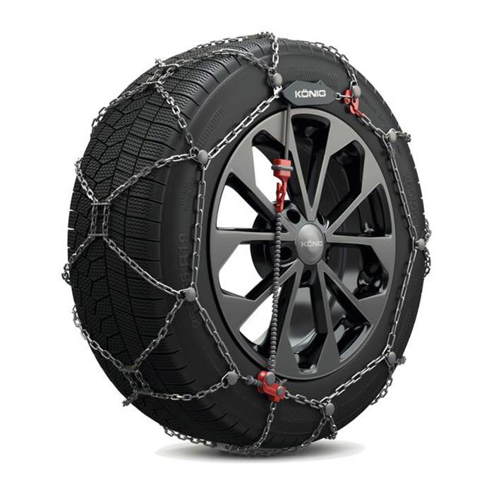 Tesla Model Y KÖNIG Snökedja XG-12 PRO STR. 252