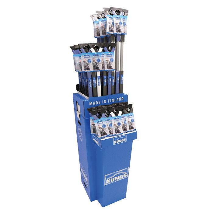 Kungs isskrapa display m. 50 st ass