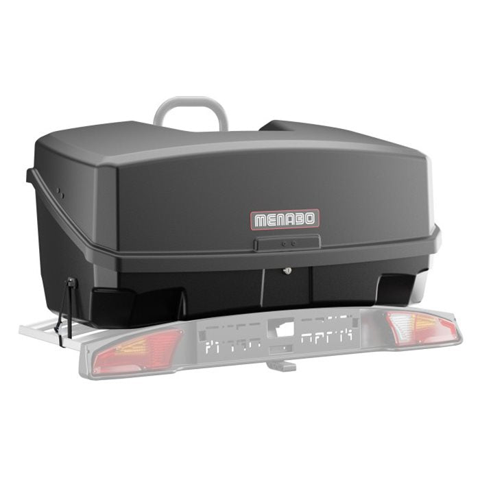 Menabo Mizar bagagebox 300L svart + Alcor paket (5)