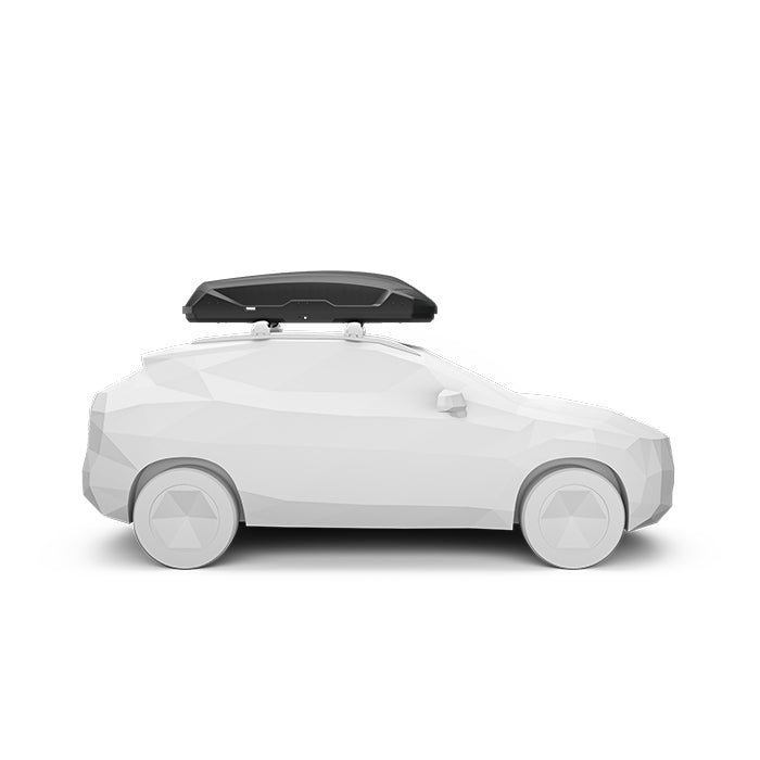 Thule Pulse 2 L Black Aeroski - Svart takbox