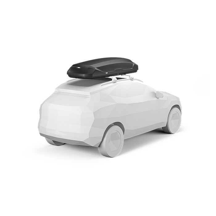 Thule Pulse 2 XL Black Aeroskin - Svart takbox (3)