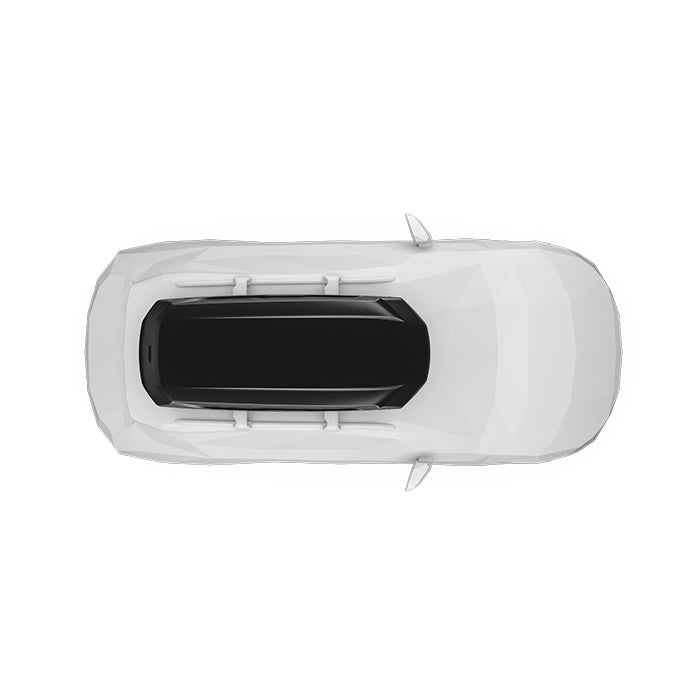 Thule Pulse 2 XL Black Aeroskin - Svart takbox (4)