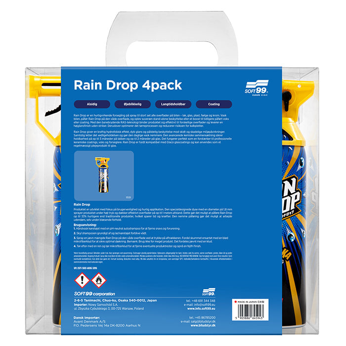 Soft99 Rain Drop Bazooka 300ml 4-pack (3)