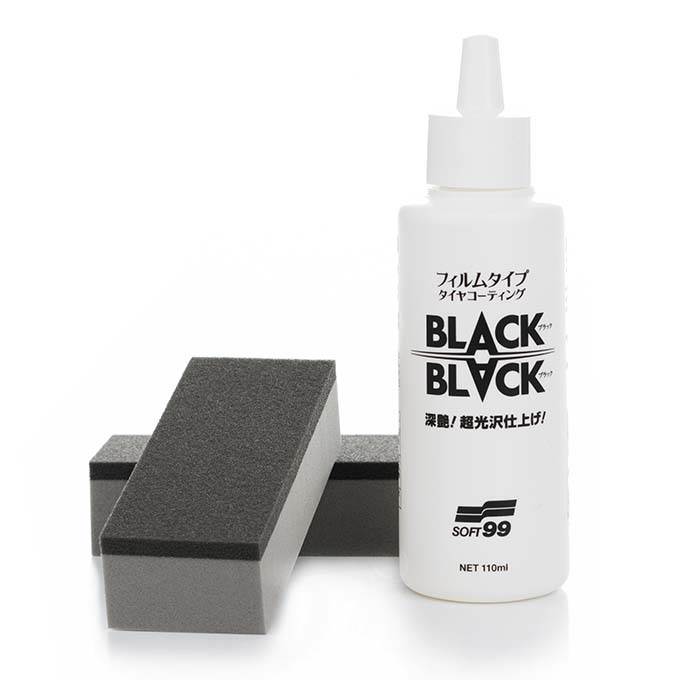 Soft99 Black Black -Hard Coat for Tire- 100ml (5)