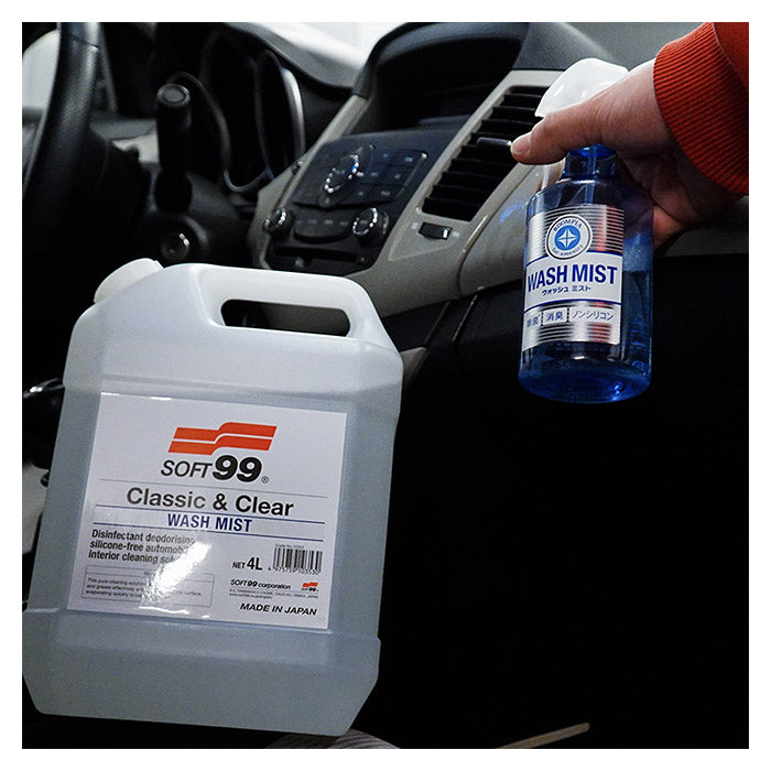 Soft99 Wash Mist interiörrengöring antibakteriell 4L (2)