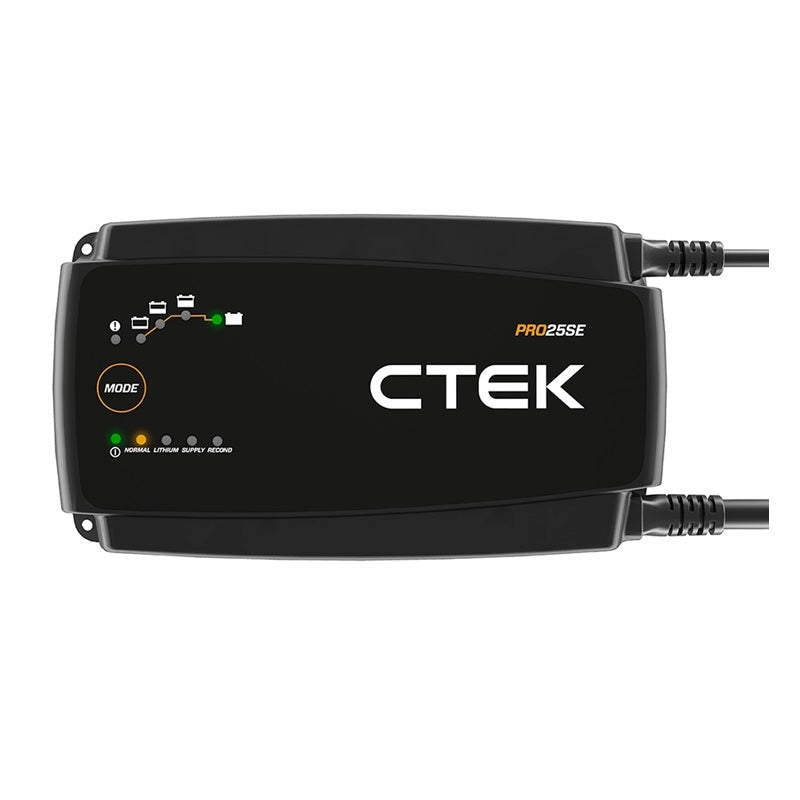 CTEK PRO25SE laddare multi 12 V 25 A, 6 m kablar
