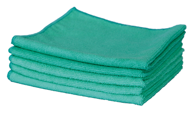 MaxShine Mikrofiberduk 300 GSM 40x40cm Grön 5 st