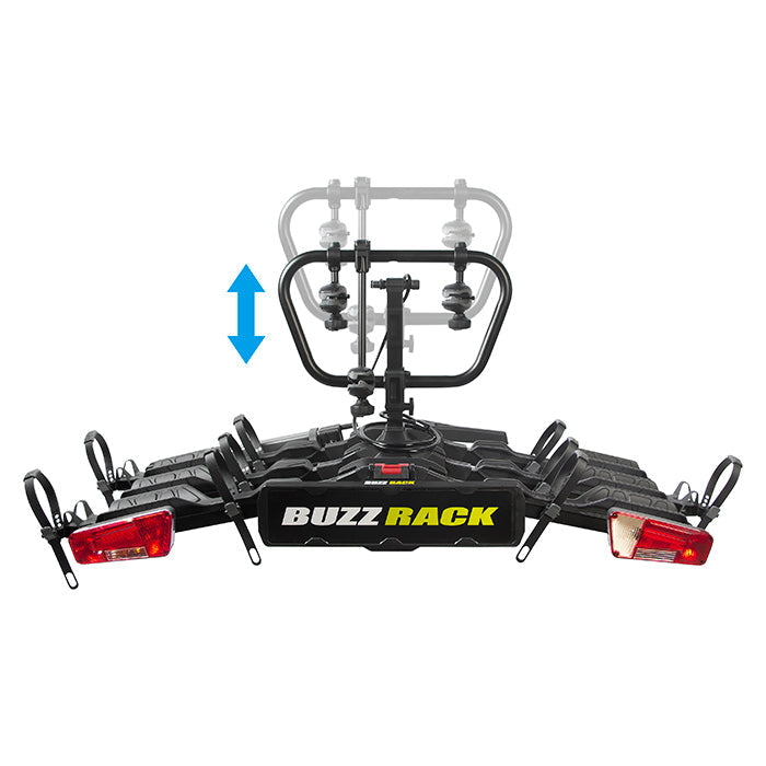 Buzzrack Scorpion Pro Cykelhållare för 3 Elcyklar (2)