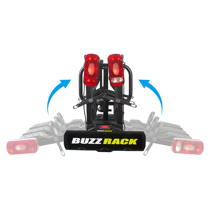 Buzzrack Scorpion Lite cykelhållare för 3 elcyklar (3)