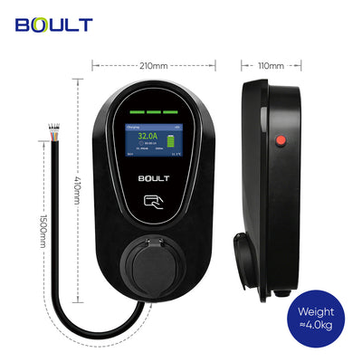 Boult DP05 mått: 210 mm bred, 410 mm hög och 110 mm djup, vikt ca 4 kg