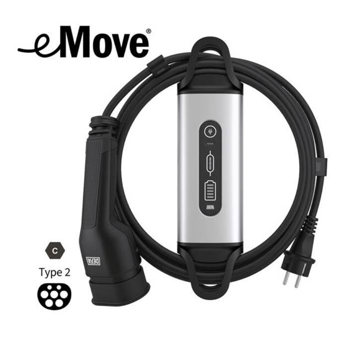DEFA eMove 6A Transportabel Lader - GreenGoing