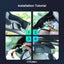 Installation av Fitcamx dashcam i Citroën ë-C5 Aircross i 4 steg