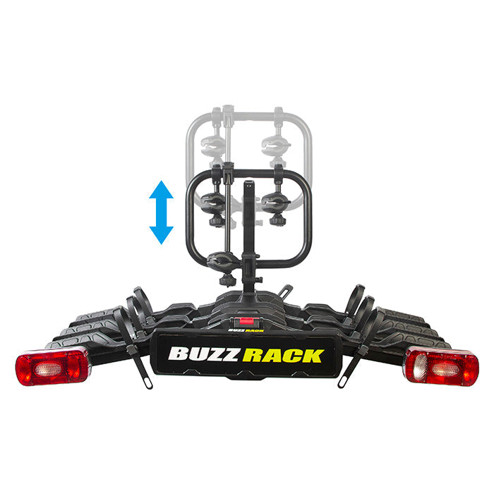 Buzzrack Scorpion Lite cykelhållare för 3 elcyklar (2)