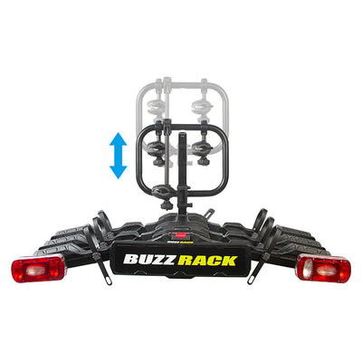 Buzzrack Scorpion Lite cykelhållare för 3 elcyklar (2)