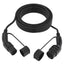 Laddkabel Typ - 2 16A 3 - fas 5 Meter - GreenGoing