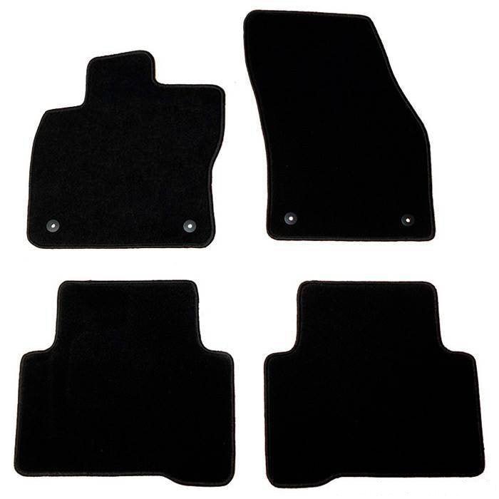 Lyxiga velourmattor till Toyota bZ4X (EA10) 2022-