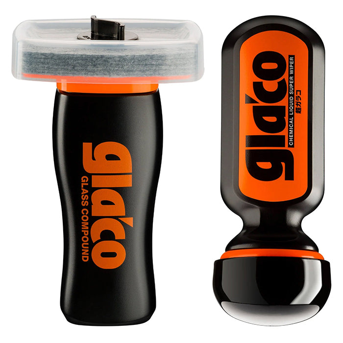 Glaco Glass Compound Roll On och Ultra Glaco glascoating