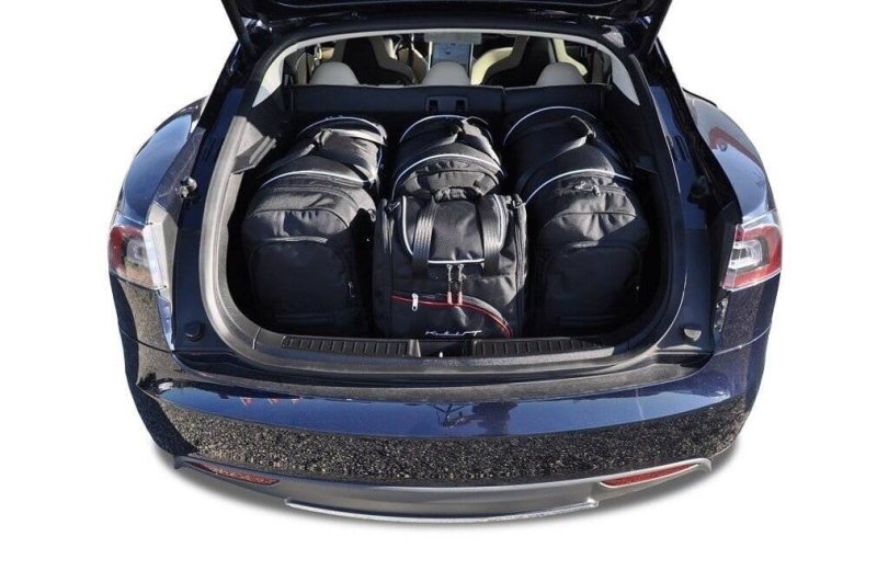 TESLA MODEL S EV 2012 - 2016 TASKESÆT TIL BAGAGERUM 6 STK - GreenGoing
